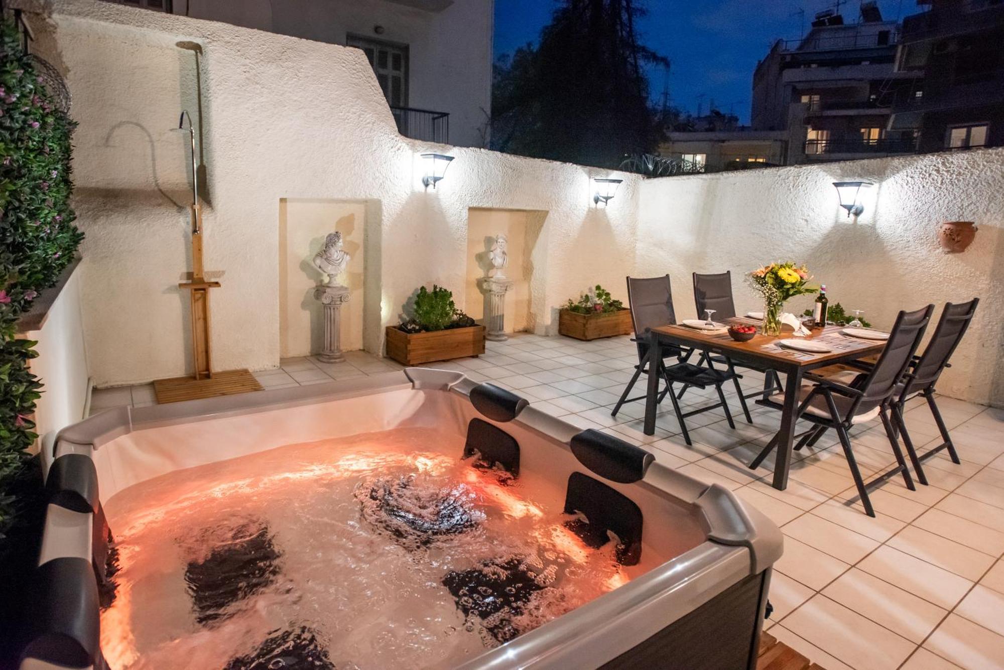 Kg Acropolis Escape Spa Apartment เอเธนส์ ภายนอก รูปภาพ